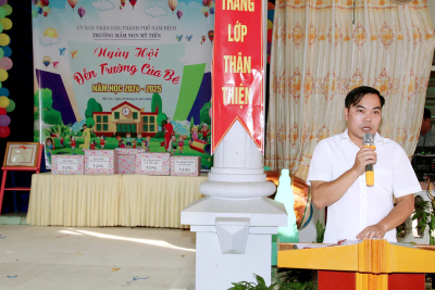 TRƯỜNG MẦM NON MỸ TIẾN LONG TRỌNG TỔ CHỨC NGÀY HỘI ĐẾN TRƯỜNG CỦA BÉ  NĂM HỌC 2024-2025