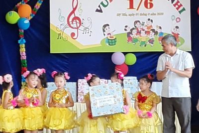 Tưng bừng Chương trình ” Vui Tết thiếu nhi 1/6.  Chiều ngày 01/6/2020 Trường mầm non Mỹ Tiến , hội phụ huynh học sinh đã phối hợp tổ chức Chương trình “Vui Tết thiếu nhi 1/6”.