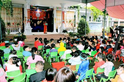 TRƯỜNG MẦM NON MỸ TIẾN TỔ CHỨC : VUI TẾT TRƯỜNG EM – XUÂN QUÝ MÃO 2023