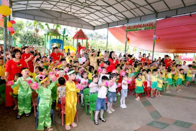 TRƯỜNG MẦM NON MỸ TIẾN LONG TRỌNG TỔ CHỨC NGÀY HỘI ĐẾN TRƯỜNG CỦA BÉ  NĂM HỌC 2023-2024.