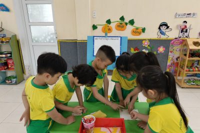 TRƯỜNG MẦM NON MỸ TIẾN THAM GIA NGÀY HỘI STEAM CẤP HỌC MẦM NON HUYỆN MỸ LỘC NĂM HỌC 2023 – 2024